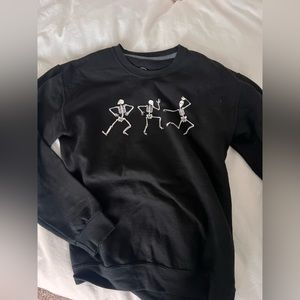 Skeleton crewneck